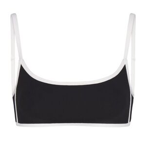 SKIMS FITS EVERYBODY CONTRAST TRIM SCOOP BRALETTE